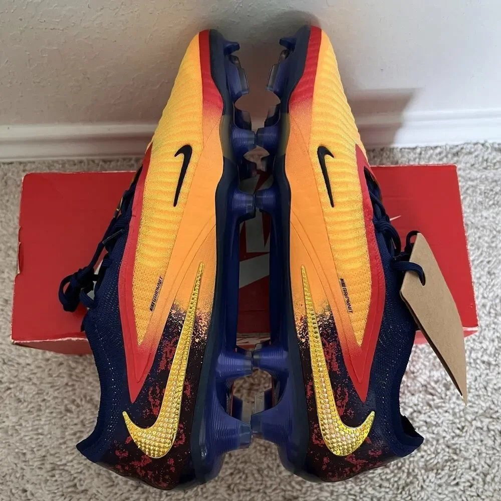 Nike Phantom 6 Low Elite FG Erring Harland Soccer Cleats HQ2332-800 Men Sz 11.5